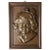 Bronze Bronze Portrait Plaque of a Young Girl For Sale - Image 8 of 8