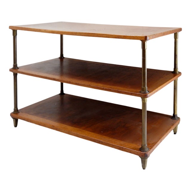 French Boutique 3-Tier Display Table, 1900s For Sale