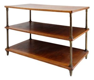 French Boutique 3-Tier Display Table, 1900s