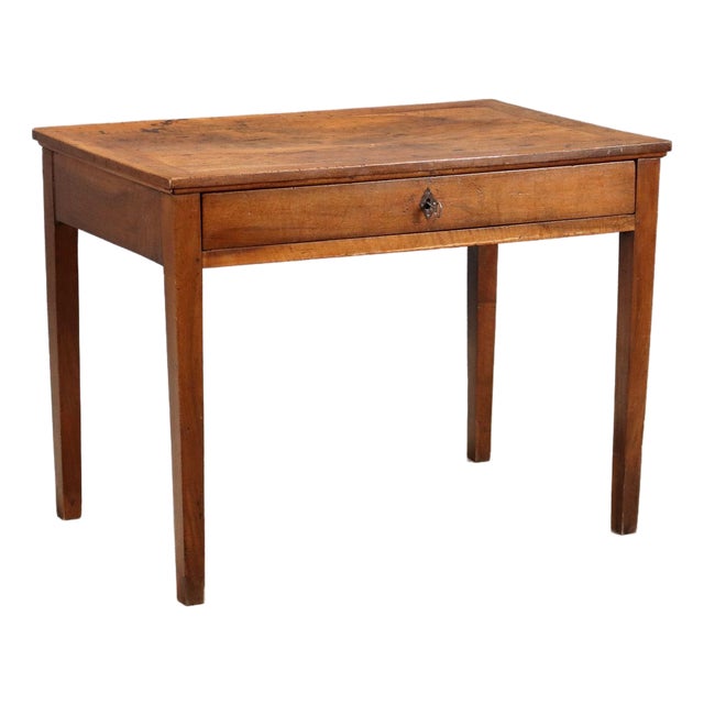 Vintage Directoire Walnut Desk For Sale