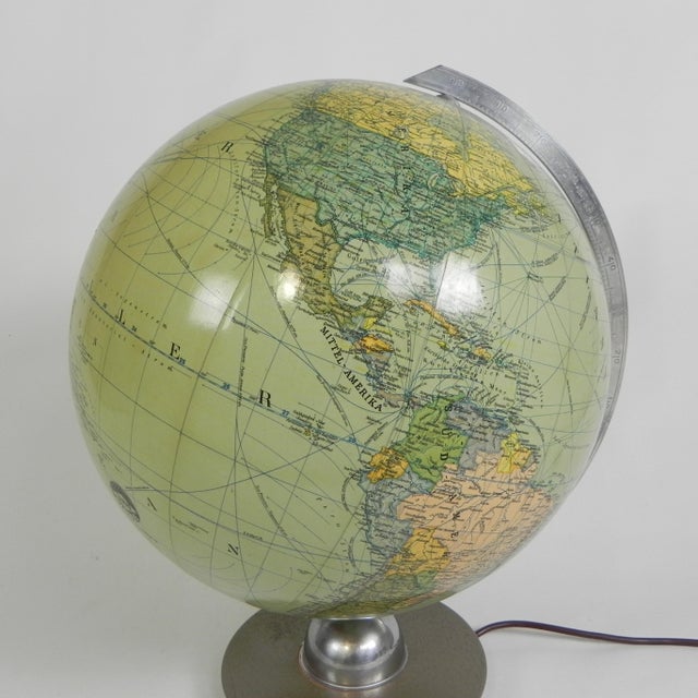 Light-Up Globe from JRO Globus, 1960s For Sale - Image 11 of 16