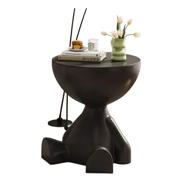 Ins Style Cream Plastic Corner Table For Sale