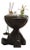 Ins Style Cream Plastic Corner Table For Sale