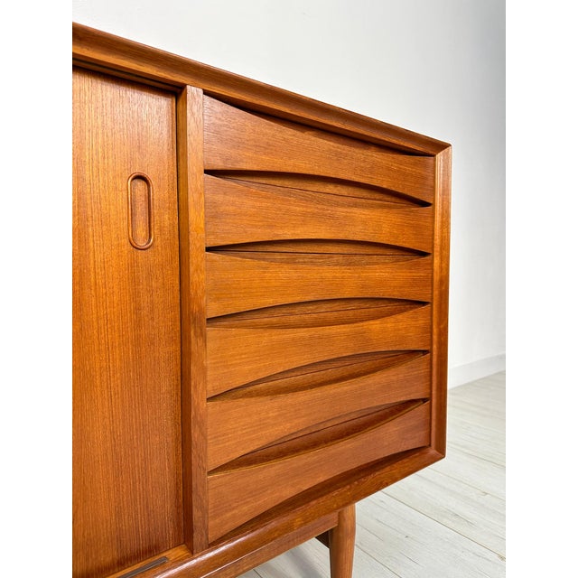 Vintage Mid-Century Danish Teak OS29 Sideboard by Arne Vodder for Sibast, 1960s For Sale - Image 14 of 16