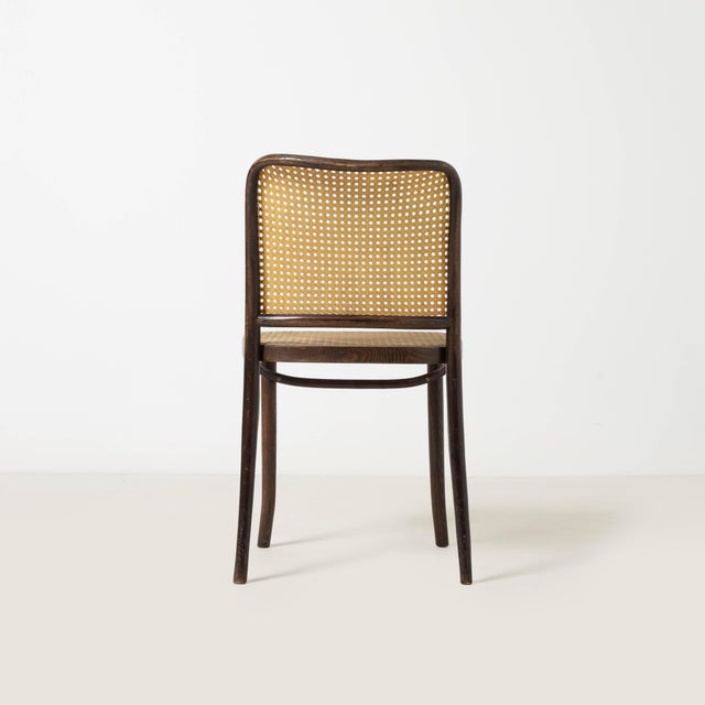 Vintage Model 811 Dining Chairs by Josef Hoffmann, Poland, 1980, Set of 4 For Sale - Image 10 of 13