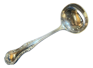 Silver-Plated Russell Pattern Sauce Spoon from Mappin and Webb