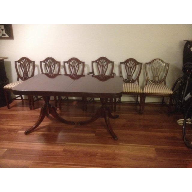 1930s Bernhardt Furniture Co. Dining Set Chairish
