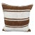 Turkish Hemp Pillow Cushion Natural Beige Brown Cushion Cover 20"x20" For Sale