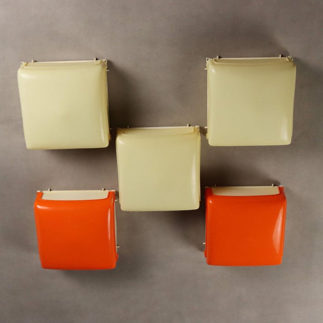 Plastic Cnosso Lamps from Artemide, Set of 5 For Sale - Image 7 of 12