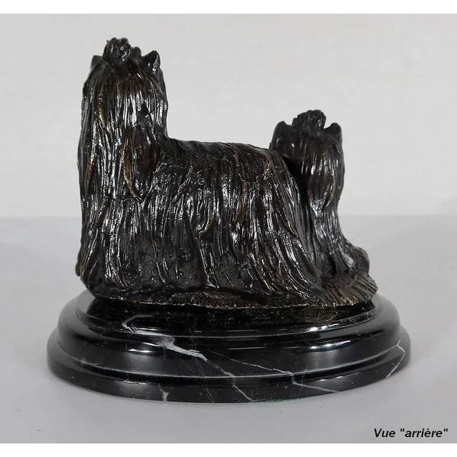 French Metal Yorkshire Sculpture, 20th-Century For Sale - Image 11 of 18
