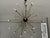 Large Vintage Sputnik Gold Metal Chandelier with Murano Crystals, 1990s For Sale - Image 10 of 14