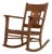 Arts and Crafts Oak Rocking Chair For Sale