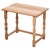 Wood Brutalist Danish Oak Side Table attributed to Henning Kjærnulf, 1970s For Sale - Image 7 of 7
