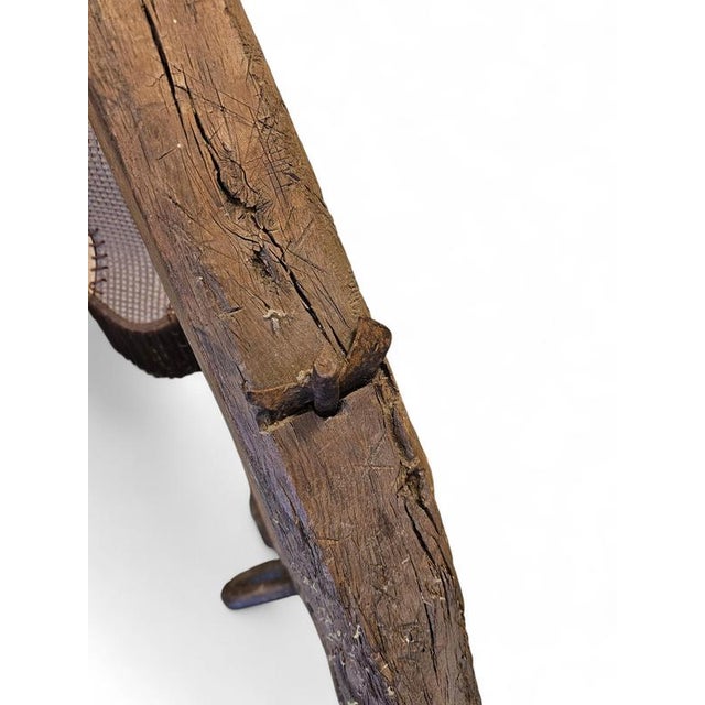 Farmhouse / agricultural tools / floor lamp 1960s Height 85Width 90Depth 25 cm Up to 250V (Europe/UK Standard).The wiring...