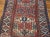 Farmhouse 1880s Red Geometric Tribal Antique Caucasian Kazak Rug 4'7"x 6'6" Knotted Wool Carpet For Sale - Image 3 of 9