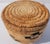 Brown 20th C Small Hand Woven Basket Lidded Jar For Sale - Image 8 of 8