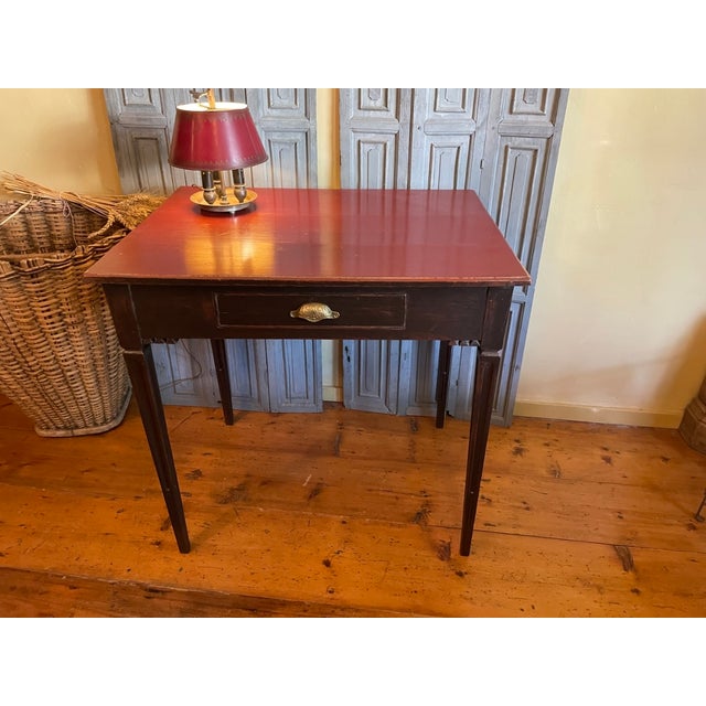 French Side Table in Pine For Sale - Image 13 of 16