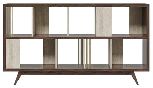 Wordsworth Low Bookcase by Wood Tailors Club