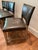 Animal Skin Set of 4 Custom Green Leather Lee Industries Dining Chairs For Sale - Image 7 of 11