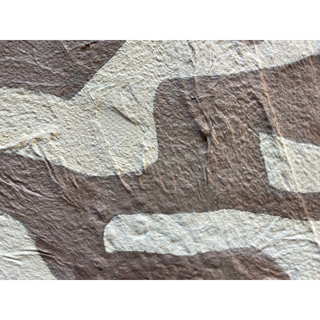 2025 "Il Cielo" Abstract Botanical Painting on Canvas by r.k. Red For Sale - Image 4 of 4