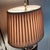 Metal Vintage 29” Hexagonal Chinoiserie Ceramic Table Lamp With Pleated Drum Shade For Sale - Image 7 of 12