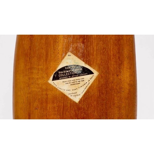 1960s Mid Century Modern Taverneau Collection Divided Tray by Arthur Umanoff For Sale - Image 9 of 10