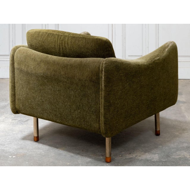 Metal Dachshund Armchairs by Michel Mortier for Steiner, 1963, Set of 2 For Sale - Image 7 of 13