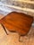 Antique Federal Hepplewhite Mahogany Flip-Top Table – Circa 1780 For Sale - Image 10 of 12