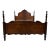 Vintage Nicholson-Kendle Furniture Full Size French Louis XV Style Bed Frame For Sale
