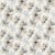 Harlequin Aucuba Fabric in Steel/Jet For Sale