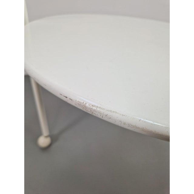 1980s Vintage Bogen Folding Side Table by Tord Björklund for Ikea, 1980s For Sale - Image 5 of 7