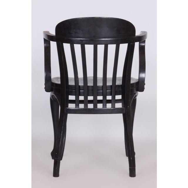 Art Deco Armchair in Beech, Austria, 1920s For Sale - Image 6 of 8