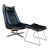 Hans Brattrud Teak Lounge Chair and Ottoman For Sale