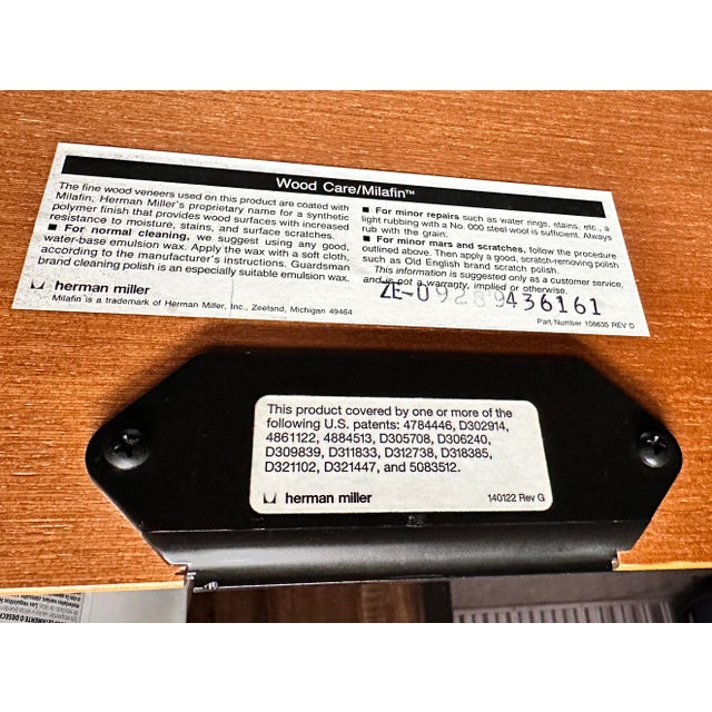 1990s Herman Miller Vintage Credenza/Media/Dresser/Cabinet For Sale - Image 12 of 12