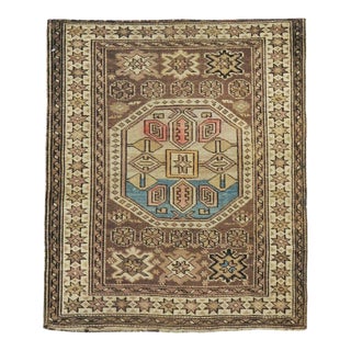 Galerie Shabab Collection Early 20th Century Caucasian Shirvan Rug For Sale