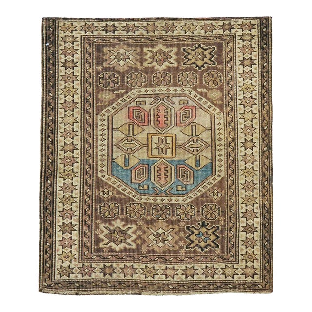 Galerie Shabab Collection Early 20th Century Caucasian Shirvan Rug For Sale