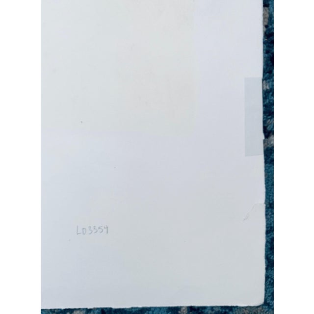 Printmaking Materials Amaranth Ehrenhalt, Color Embossed Lithograph Print New York Abstract Expressionist Woman Artist For Sale - Image 7 of 9