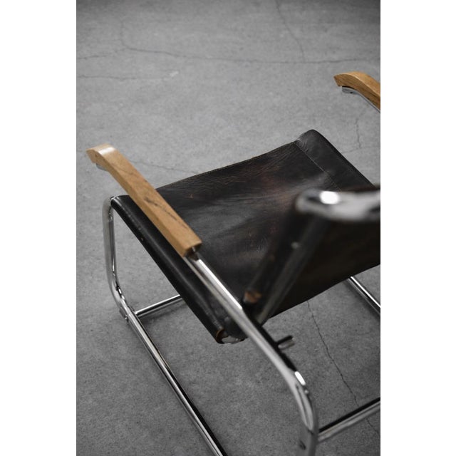 Wood Bauhaus B35 Chair by Marcel Breuer for Thonet, 1930s For Sale - Image 7 of 18