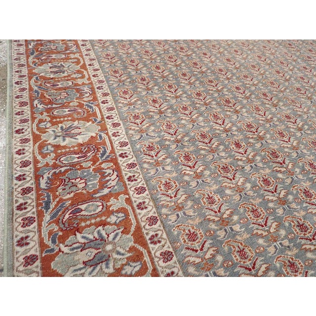 Rustic Galerie Shabab Collection Mid-20th Century Turkish Sivas Accent Rug For Sale - Image 3 of 8