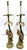 Hollywood Regency 20th Century Palm Beach Chic Parrot and Palm Tree Lamps- A Pair For Sale - Image 3 of 18