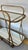 Swaim Swain Co. Modern Antique Brass Bar Cart For Sale - Image 4 of 4