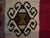 Tribal Flat-Weave Turkish Textile. Repeating Tribal Medallions Woven Into a Bold, Solid, Crimson Field For Sale - Image 3 of 7