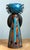 Vintage Hand Painted Ceramic Figurine Candlestick For Sale - Image 11 of 12