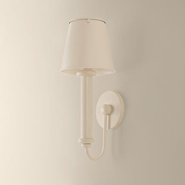 Mitzi Mitzi Yara 6.5 in. 1 Light Wall Sconce in Soft Bisque Finish For Sale - Image 4 of 7