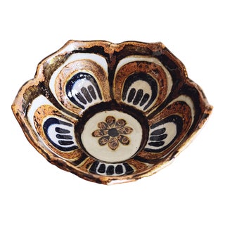Vintage Ken Edwards El Palomar Mexico Ceramic Studio Pottery Bowl For Sale