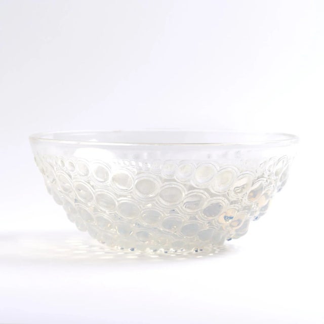 Art Deco Early 20th Century Lalique Volutes Opalescent Glass Bowl For Sale - Image 3 of 10