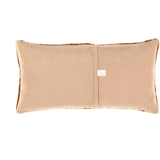 Offered is Vintage handwoven Turkish pillow. This is 100% wool. Back 100% cotton. Beautiful colors and well made. This...