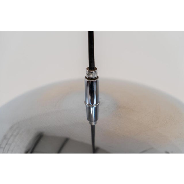 Chrome Pendant Lamp by Richard Carruthers for Ateljé Lyktan For Sale - Image 6 of 11