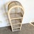 Boho Chic Boho Chic Wicker Arch Top Etagere For Sale - Image 3 of 6