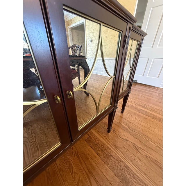 Traditional Ethan Allen Norwich Mirrored Sideboard For Sale - Image 3 of 5